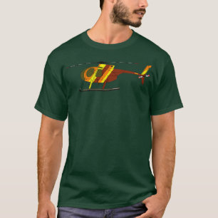 T-shirt Hélicoptère Hughes 500D