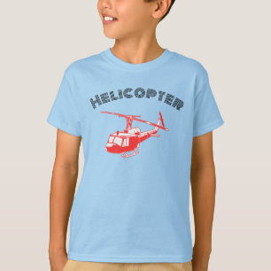 T-shirt Hélicoptère pour garçons d'été