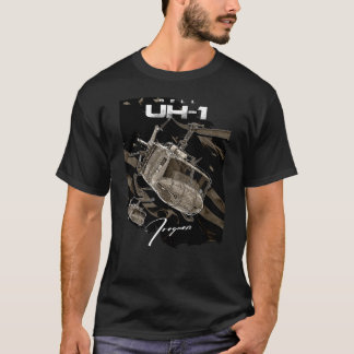 T-shirt Hélicoptère USA Bell UH-1 Iroquois