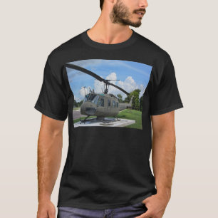 T-shirt Hélicoptère vintage de militaires du Vietnam Uh-