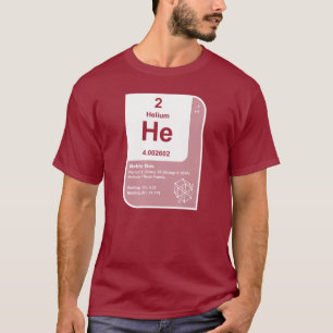 T-shirt Hélium (He)