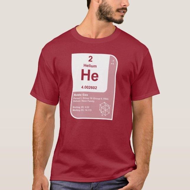 T-shirt Hélium (He) (Devant)