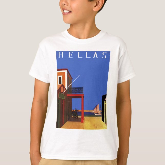t-shirt hellas Grèce (Devant)