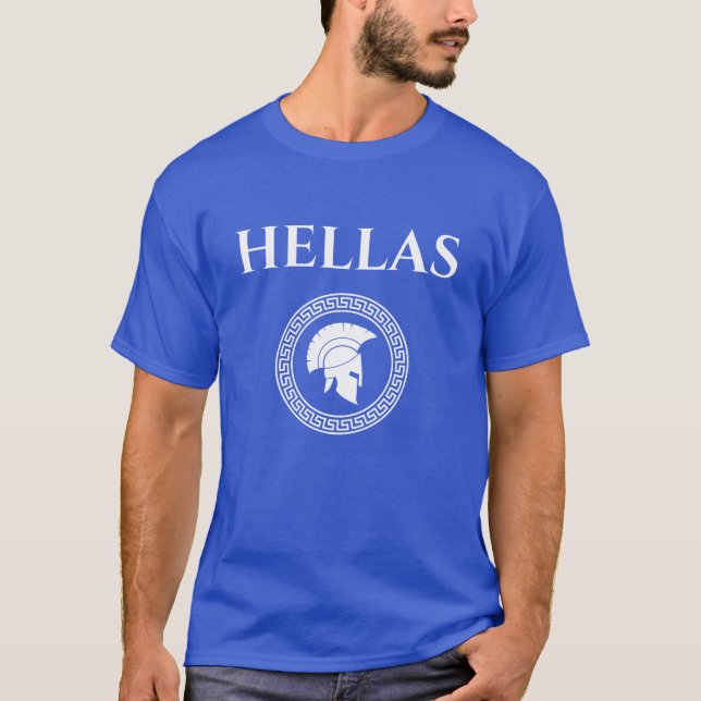 T-shirt Hellas Spartiate  (Devant)