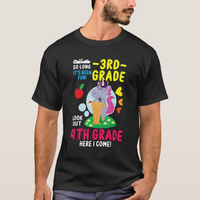 T-shirt Hello 4th Grade Teacher Student Back To School Uni (Devant)