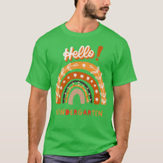 T-shirt Hello Kindergarten Back To School 2