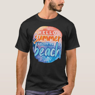 T-shirt Hello Summer Beach