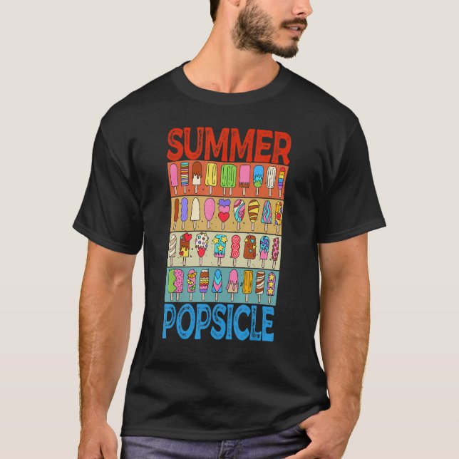 T-shirt Hello Summer Popsicle For Men Women's Best P (Devant)