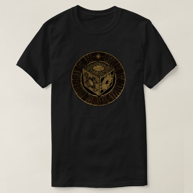 T-shirt Hellraiser - Boîte - Clive Barker - lament configu (Design devant)