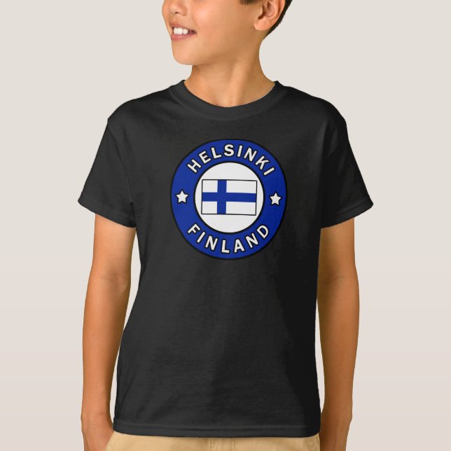 T-shirt Helsinki Finlande (Devant)