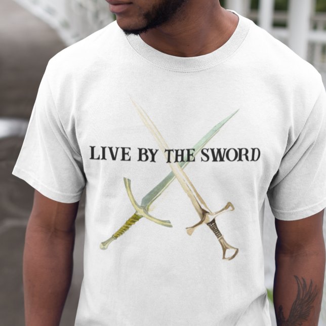 T-shirt HEMA Historique Arts Martiaux Européens Live Sword (Créateur téléchargé)