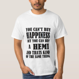 T-SHIRT HEMI=HAPPINESS