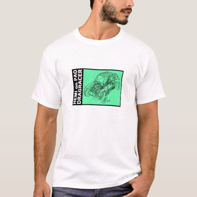 T-shirt HEMI sur PAO (Devant)