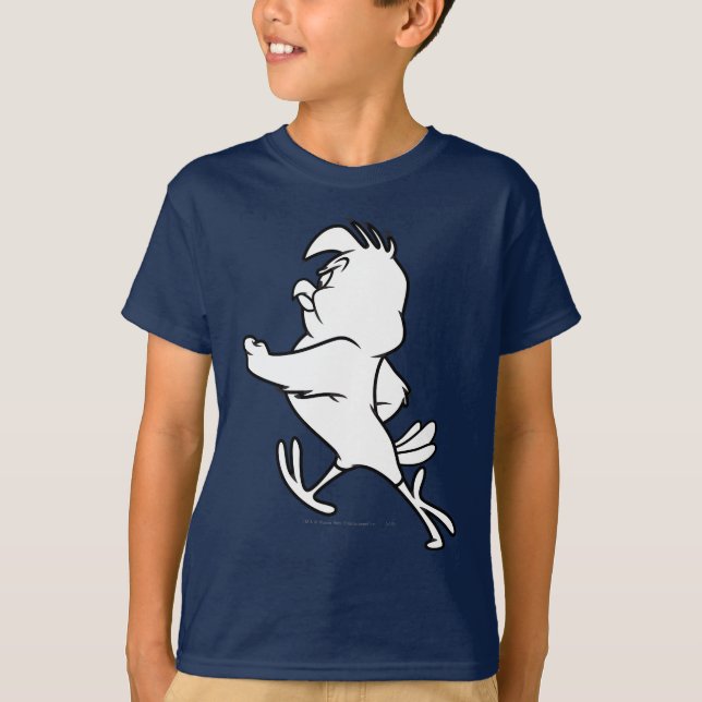 T-shirt Henery Hawk Walking (Devant)