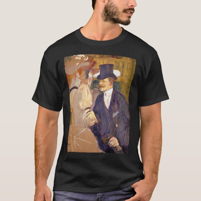 T-shirt Henri De Toulouse-Lautrec L'Anglais (Devant)