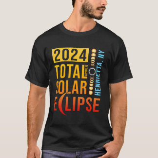 T-shirt Henrietta New York Total Solar Eclipse 2024