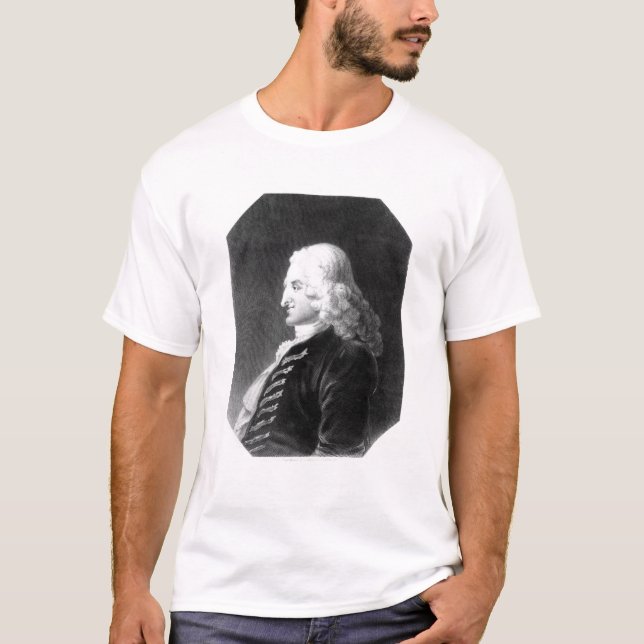 T-shirt Henry Fielding a gravé par Samuel Freeman (Devant)