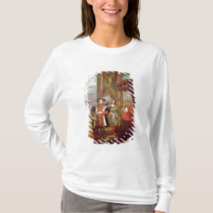 T-shirt Henry VIII Anne Boleyn de présentation à la cour