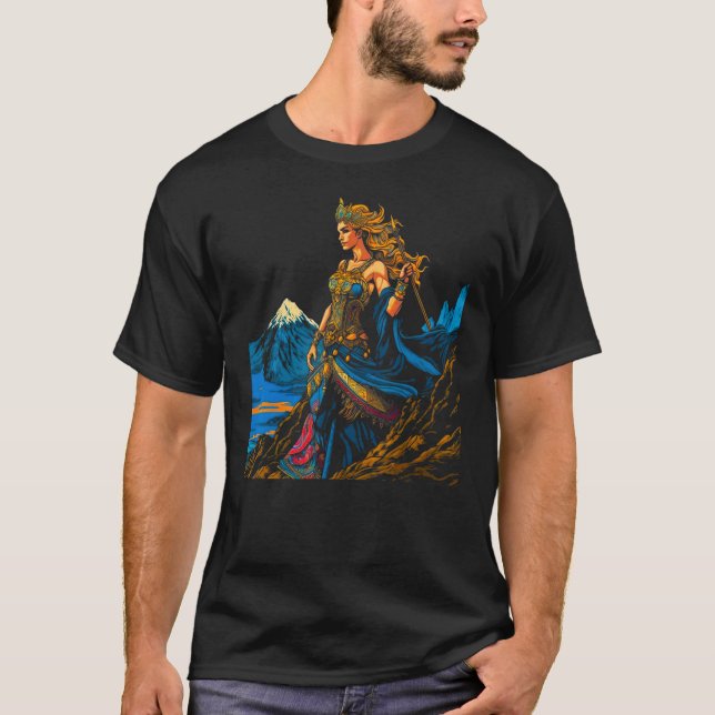 T-shirt Hera déesse de la mythologie grecque (Devant)
