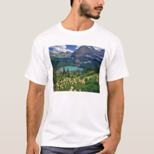 T-shirt Herbe d'ours au-dessus du lac Grinnell dans les Ma