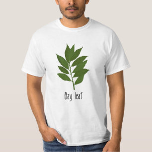 T-shirt Herbes d'épices de feuilles de baie