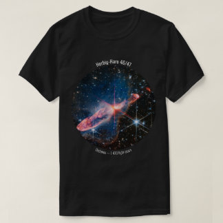 T-shirt Herbig-Haro 46/47 James Webb Image du télescope sp