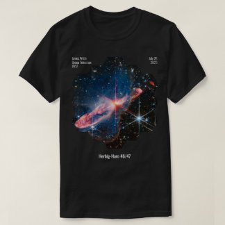 T-shirt Herbig-Haro 46/47 James Webb Image du télescope sp