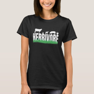 T-shirt Herbivore herbacé animaux de ferme végétariens