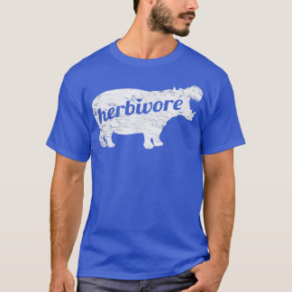 T-shirt HERBIVORE Power Vegetarian Plant végétarien basé I