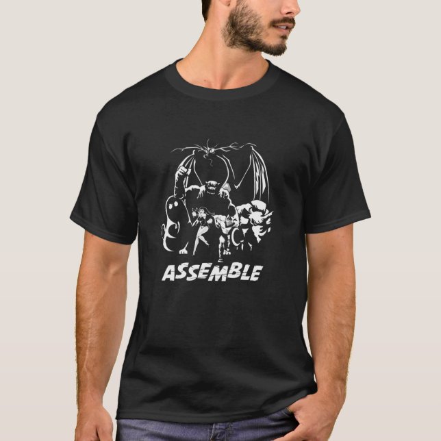 T-shirt Herculoids Assemble (Devant)