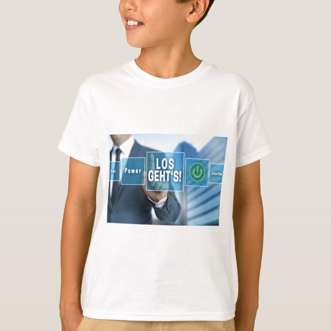 T-shirt Here we go (Devant)