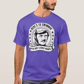 T-shirt Hérès à nager avec des femmes aux pattes croisées