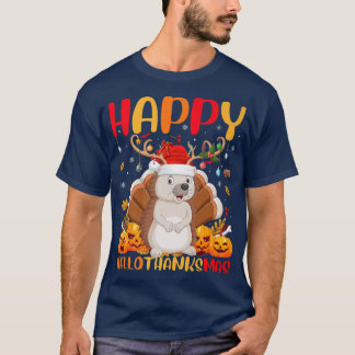 T-shirt Hérisson amusant Amoureux des animaux Happy Hedgeh