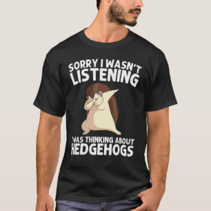 T-shirt Hérisson Cool Pour Hommes Femmes Piquants Jardins