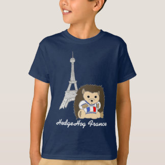 T-shirt Hérisson dans le tee - shirt foncé d'enfants de la