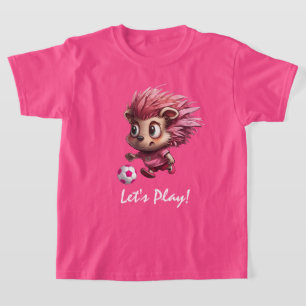 T-shirt Hérisson de football