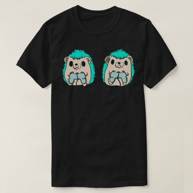 T-shirt Hérisson de jeu (Design devant)