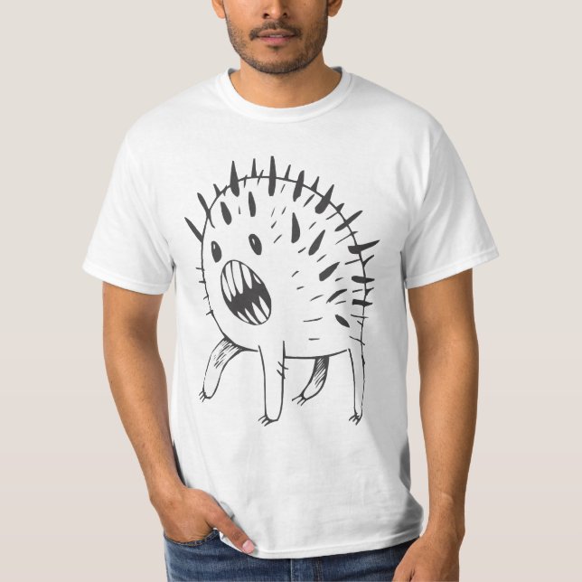 T-shirt hérisson de mutant (Devant)