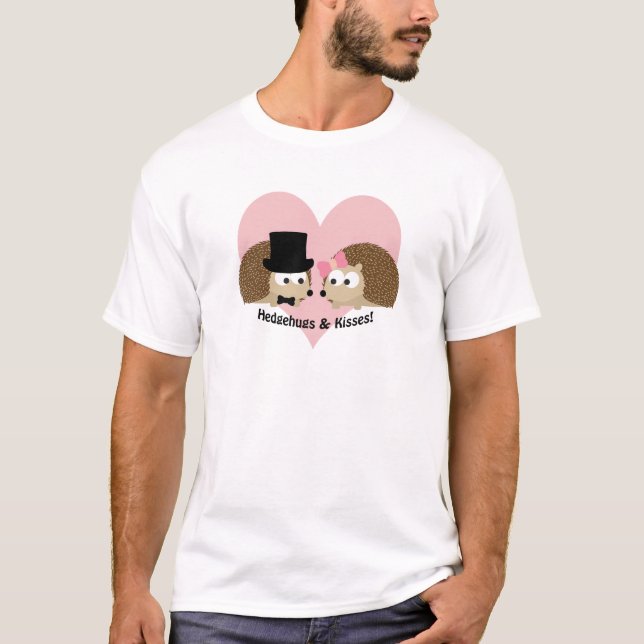 T-shirt Hérisson et baisers Hérisson (Devant)