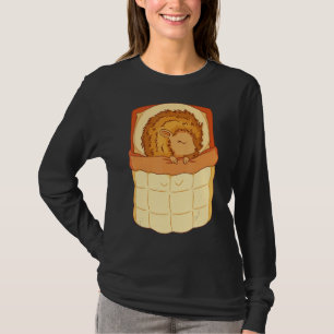 T-shirt Hérisson Hérisson Hérisson Nap Dormir Pyjama Nuit