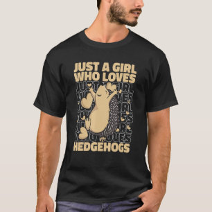 T-shirt Hérisson Hérisson Prickly Hoglet