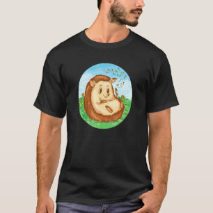 T-shirt Hérisson mignon pissenlit hérisson piquant