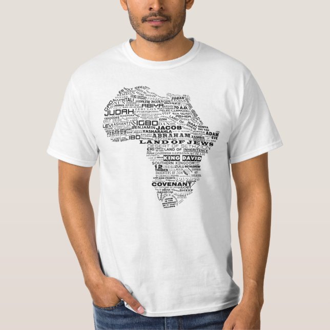 T-shirt Héritage de l'Israël (Devant)