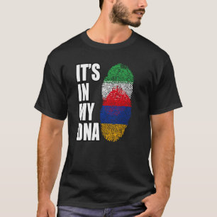 T-shirt Héritage du drapeau de l'ADN mixte iranien et armé