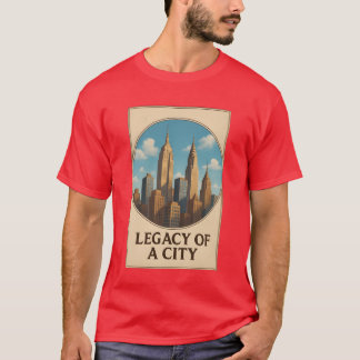 T-shirt Héritage d'un cadeau de ville