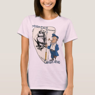 T-shirt Herman Melville ~ Moby-Dick ou The Whale