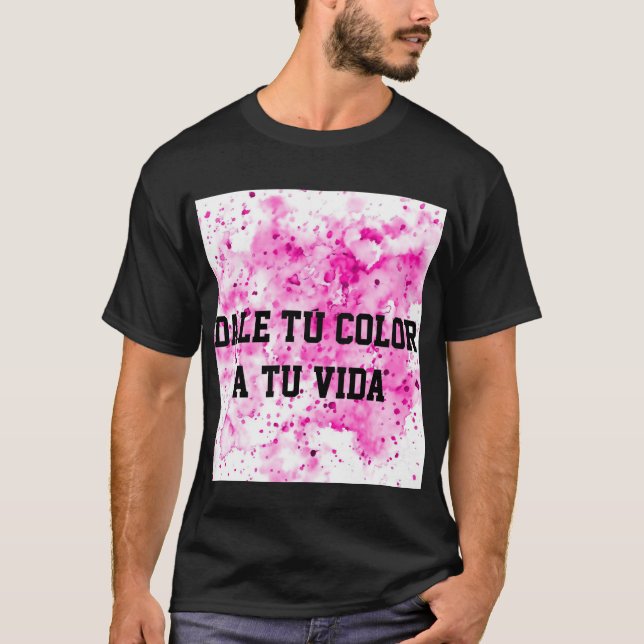 T-shirt Hermosa camiseta decorada  (Devant)