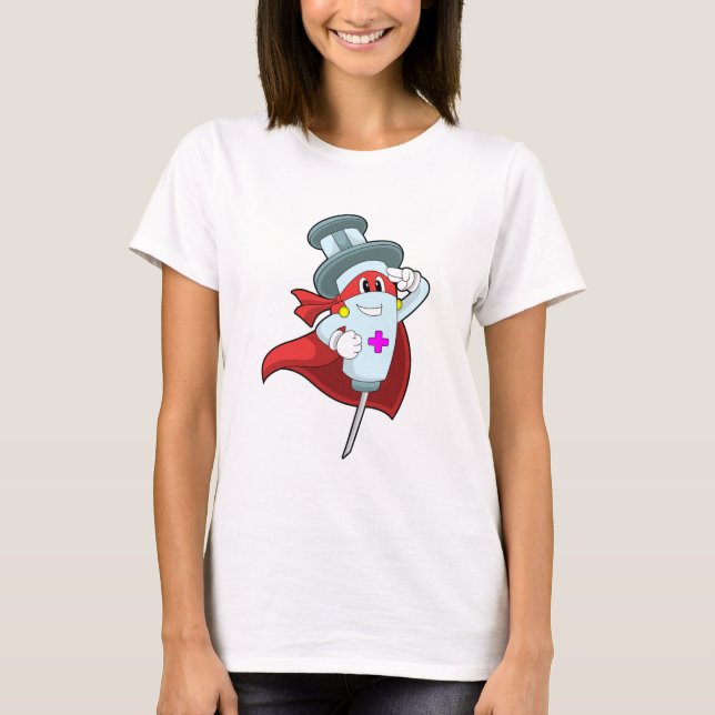 T-shirt Hero as Nurse (Devant)