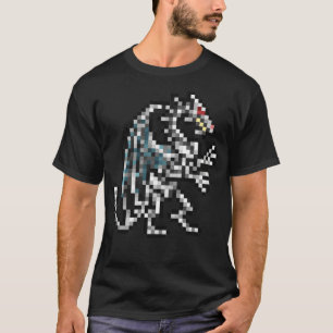 T-shirt Heroes of Might and Magic Dragon Retro Pixel DOS g