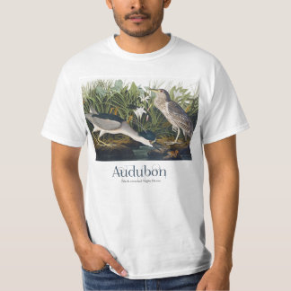 T-shirt Héron de nuit à couronne noire par John James Audu